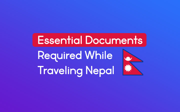 nepal visit documents required