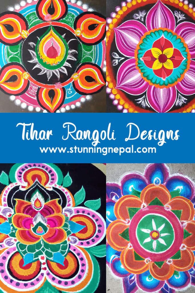 Rangoli Colors, Glitters and Four Design Jali Set, Gifts to Nepal